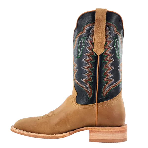 R Watson | Men's Cowhide Wide Square 11"- DUNE TAN