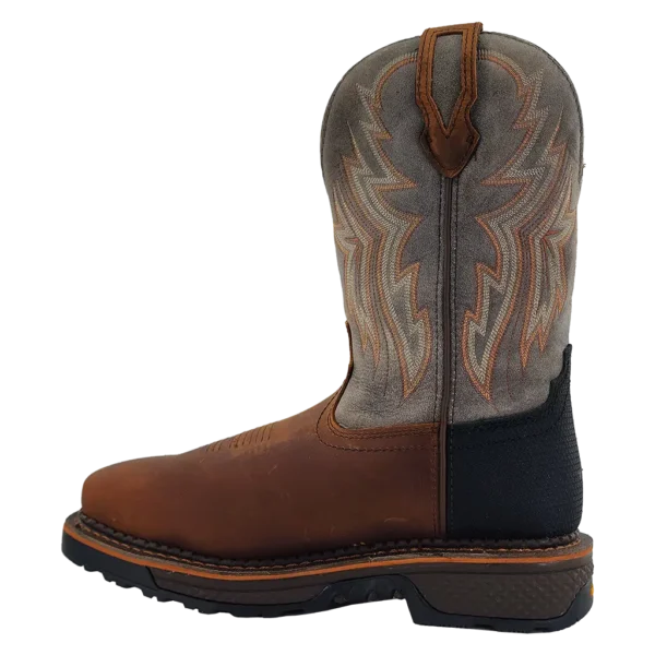 R Watson | Men's Cowhide Wide Square 12" Composite Toe Work Boot - HAZEL BAY