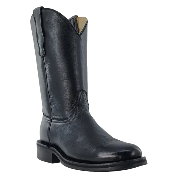 R Watson | Women's Cowhide Roper 12"- BLACK