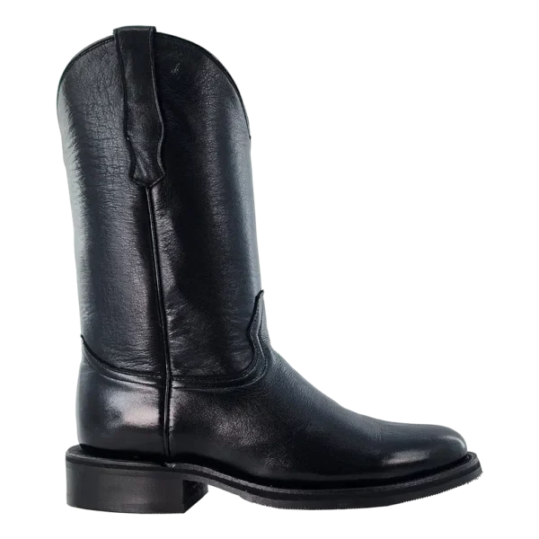 R Watson | Women's Cowhide Roper 12"- BLACK