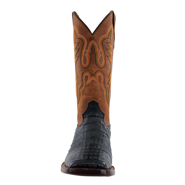 R Watson | Men's Caiman Tail Wide Square 13"- BLACK