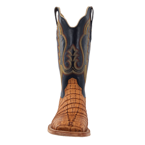 R Watson | Men's Hornback Caiman Tail Wide Square 13"- SADDLE